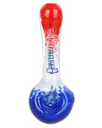 Grateful Dead x Pulsar Grateful Frit Glass Spoon Pipe - 4.5"