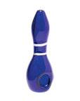 BOWLING PIN GLASS HAND PIPE