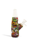 Bottle Shaped Silicone Water Pipe with Custom Designs