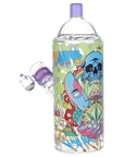 Pulsar Graffiti Series Spray Paint Glass Water Pipe Set / 7.5" / 14mm F