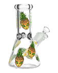 Pulsar Pine alien Design Series Glass Beaker Water Pipe - 8"
