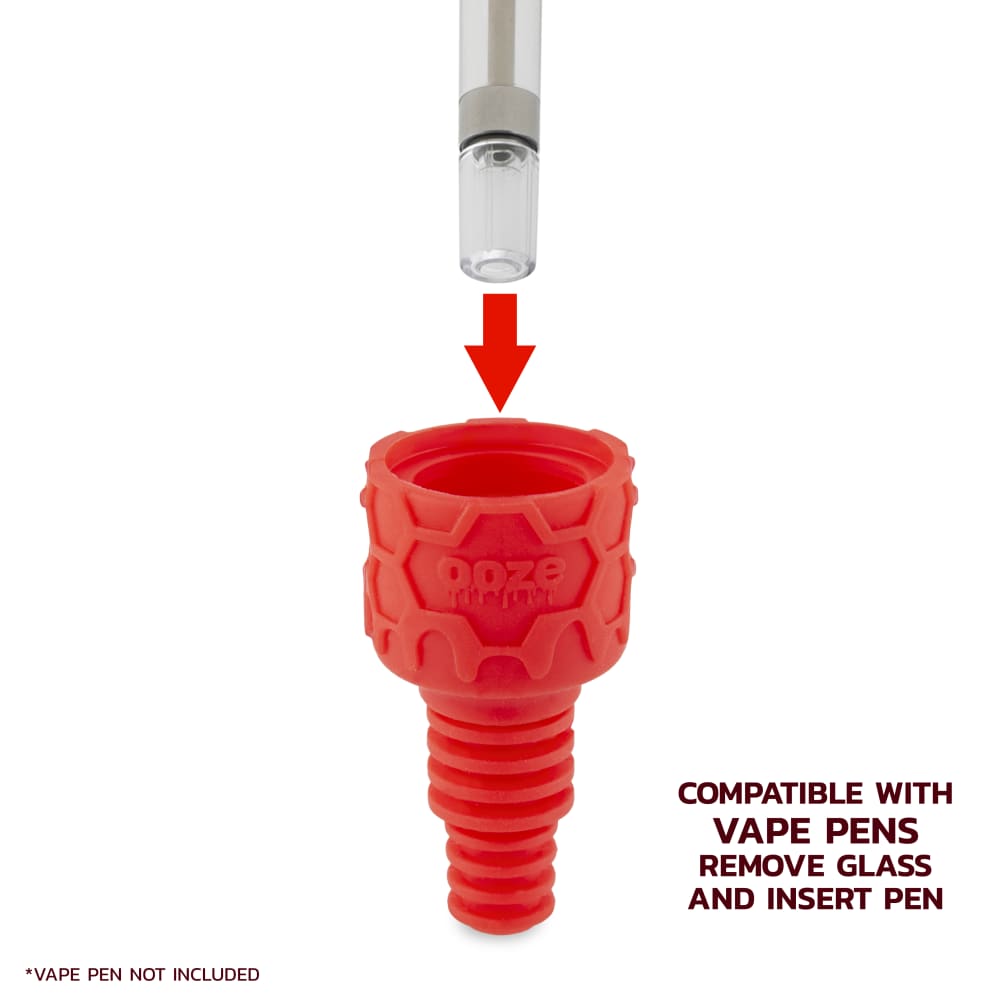 Ooze Ozone Silicone Water Pipe and Dab Straw