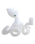 Octopus Dab Rig – 5.5” Handmade Glass Rig W/ 3 Pinholes Perc