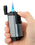 Triple Jet Silver Torch Lighter