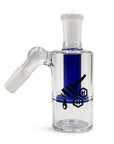 HONEYBEE HERB CORE CYLINDER DISC PERC GLASS ASH CATCHER