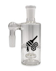 HONEYBEE HERB CORE CYLINDER DOUBLE PERC GLASS ASH CATCHER