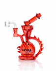 10" Dragon Spine Recycler Dab Rig | Croia Glass