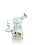 6" Mini Egg Dab Rig with Crown Perc | Croia Glass