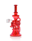10" Dual Swiss Perc Klein Recycler Dab Rig | Croia Glass