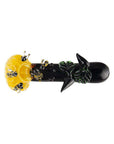 Custom Glass Hand Pipe - 5" - Beehive