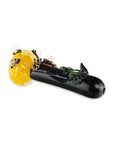 Custom Glass Hand Pipe - 5" - Beehive