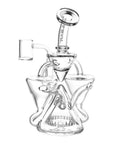 Pulsar Dual Recycler Glass Dab Rig - 7.75" / 14mm F