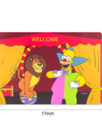 Silicone Dab Mat Lion & Clown