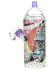 Pulsar Graffiti Series Spray Paint Glass Water Pipe Set / 7.5" / 14mm F