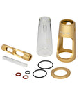 ONGROK Portable Glass Aluminum Bubbler Pipe