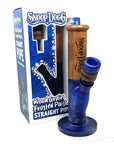 Dogg lbs Wood Grain Frosted Paisley Straight Bong