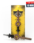 DONUT SWIRL STRIPPED NECTAR COLLECTOR