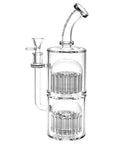 Pulsar 60-Arm Glass Water Pipe - 11" / 14mm F