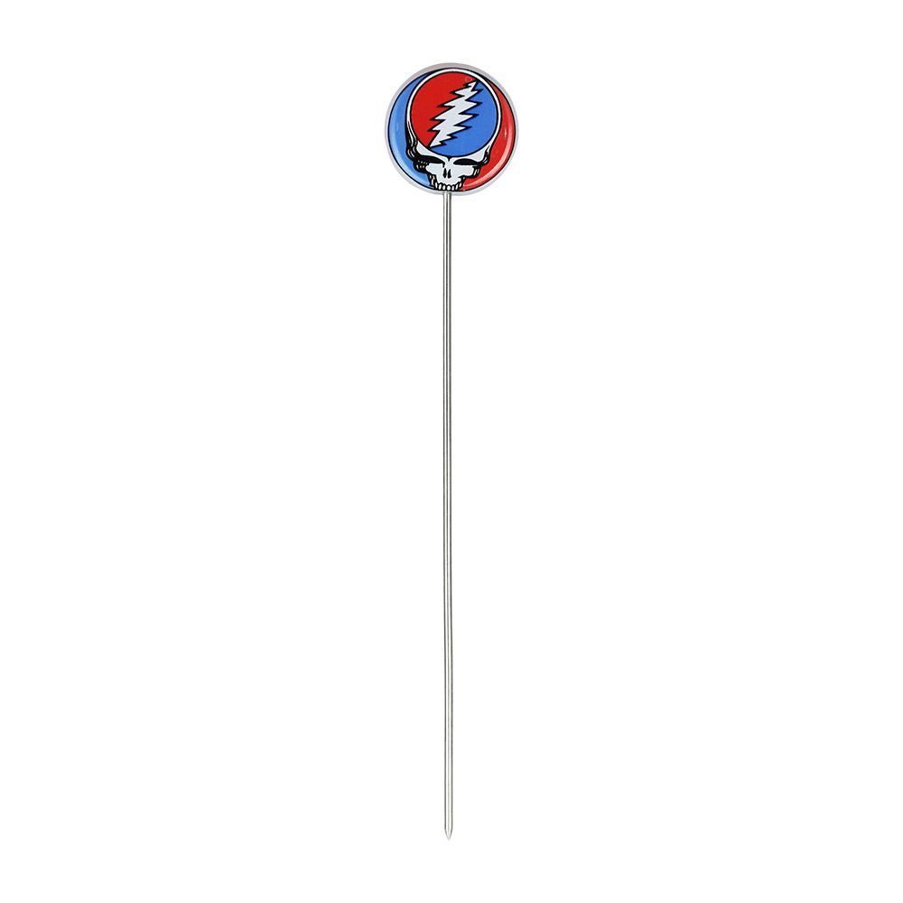Grateful Dead x Pulsar Lightning Bolt Glass Water Pipe