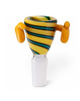 BOXING GOG GLASS FLOWER BOWL