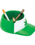 GREEN LEAF SNAPBACK HAT ASHTRAY