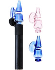 Pulsar Double Chamber Glass Mouthpiece Attachment for Puffco Pivot - Colors Vary