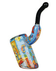 Grateful Dead x Pulsar Inside Print Bent Sherlock Pipe | 4"