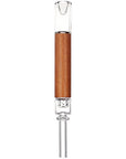 Pulsar Quartz & Rosewood Deco Dab Straw - 5.75"