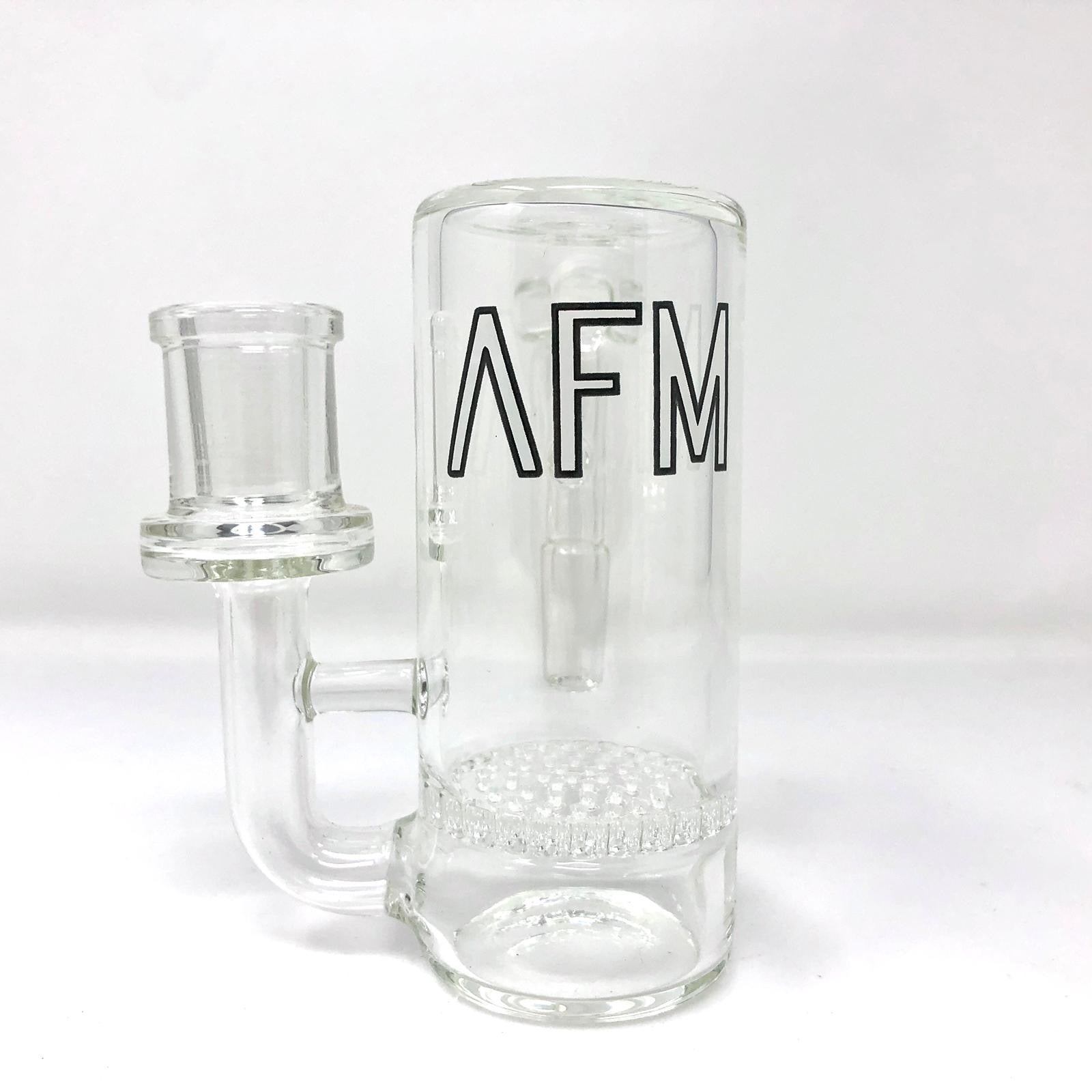 AFM Honeycomb Perc 4″ Glass Ash Catcher