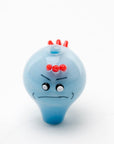 Empire Glassworks  Blue Twins Puffco Peak Glass Carb Cap