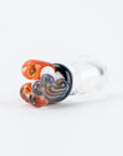 Empire Glassworks Coral PuffCo Peak Pro Glass Ball Cap