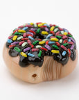 Empire Glassworks Donut Bite Me Dry Pipe