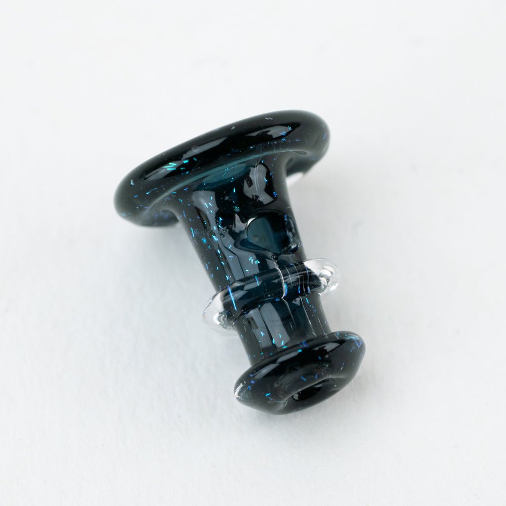 Empire Glassworks PuffCo 'New Peak' &amp; Proxy Glass Joystick Cap - Nebula Black