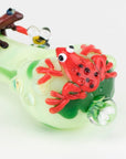 Empire Glassworks Ribbit Small Spoon Pipe