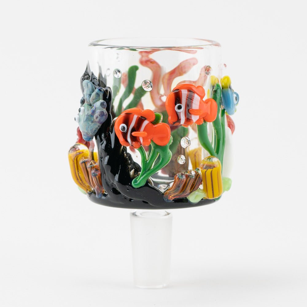 Empire Glassworks Under the Sea PuffCo Proxy 14m Glass Attachment