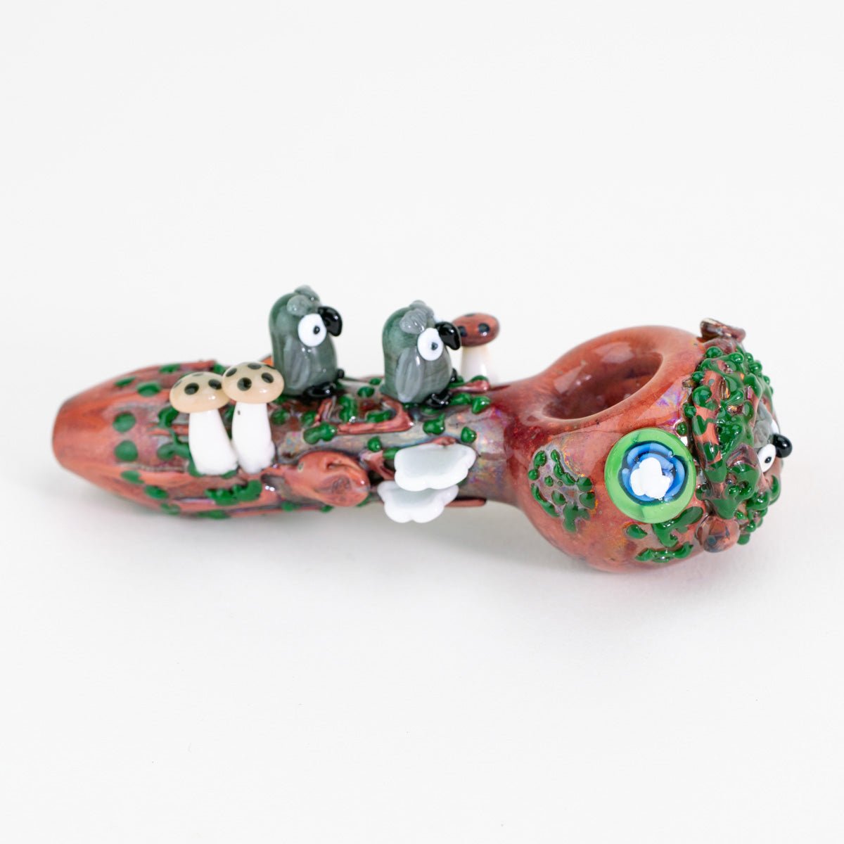 Empire Glassworks Hootie's Forest Small Spoon Pipe