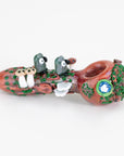 Empire Glassworks Hootie's Forest Small Spoon Pipe