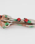 Empire Glassworks Lady Bug Mini Spoon Pipe