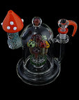 Handmade Mushroom Glass Water Pipe