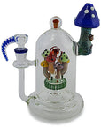 Handmade Mushroom Glass Water Pipe
