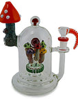 Handmade Mushroom Glass Water Pipe