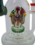 Handmade Mushroom Glass Water Pipe