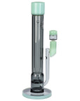 Pulsar Transporter Kicked Straight Tube Glass Water Pipe | 14" | 14mm F