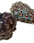 Ripkitty 5" Blue Spike Spoon Dry Herb Hand Pipe