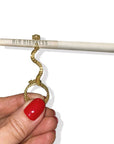Snake in the Grass Joint Holder Ring