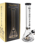 King Palm Limited Edition 16” Glass Beaker Bong with Ice Catcher