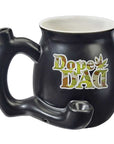 DOPE DAD ON BLACK CHUBBY PREMIUM ROAST & TOAST PIPE MUG