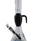 MK Glass Grenade Water Pipe