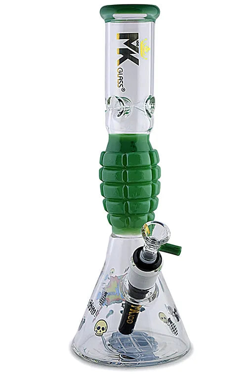 MK Glass Grenade Water Pipe