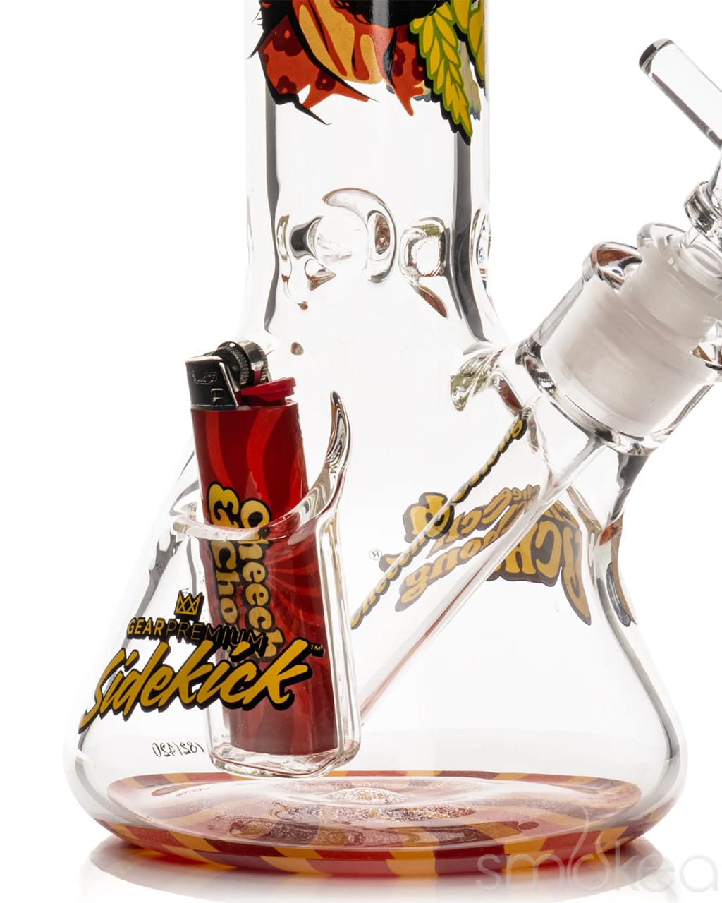 GEAR Premium x Cheech &amp; Chong 12" 7mm Limited Edition Parked Sidekick Bong